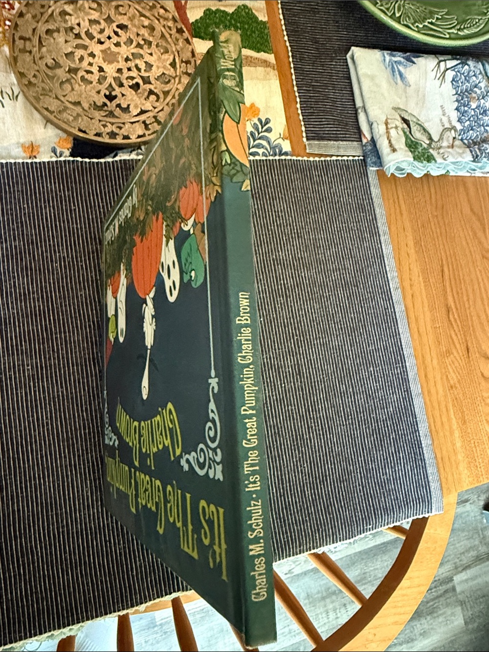 1967 First Edition It's the Great Pumpkin, Charlie Brown Hardcover SCHULZ - Picture 12 of 12